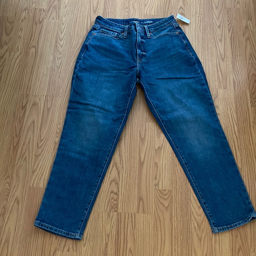 Straight leg jeans